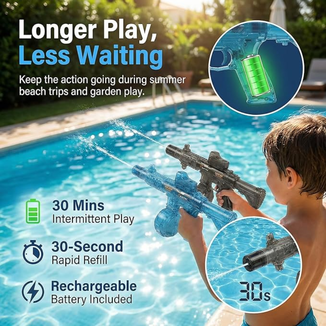 Pistola de Agua Eléctrica Automática