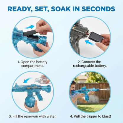 Pistola de Agua Eléctrica Automática